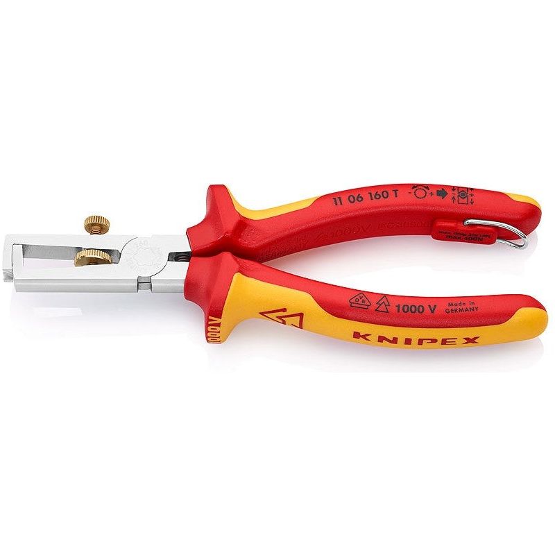 Knipex - Tethered Wire Strip 1000V 160mm | 1106160TBK