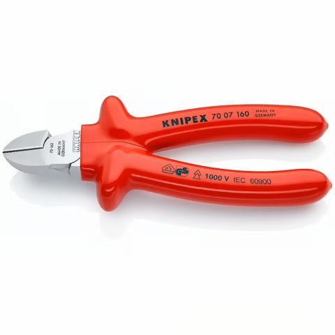 Knipex - 1000V Diagonal Cutting Nippers 160mm (AF) | 7007160