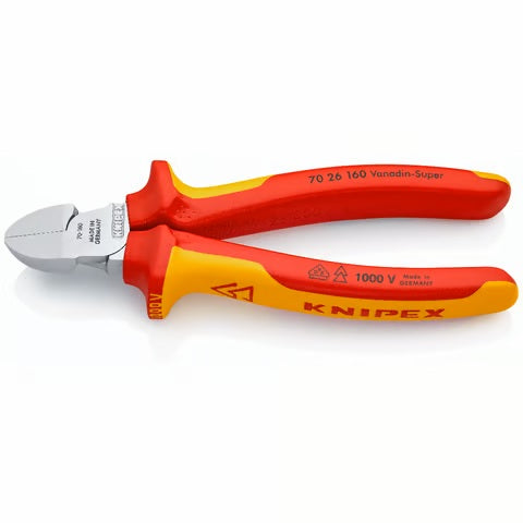 Knipex - 1000V Diagonal Cutter 160mm | 7026160