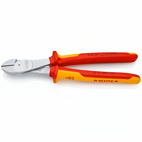 Knipex - 1000V High Leverage Diagonal Cutter 250mm | 7406250