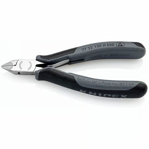Knipex - Electronics Diagonal Cutter ESD 120mm (AF) | 7732120HESD