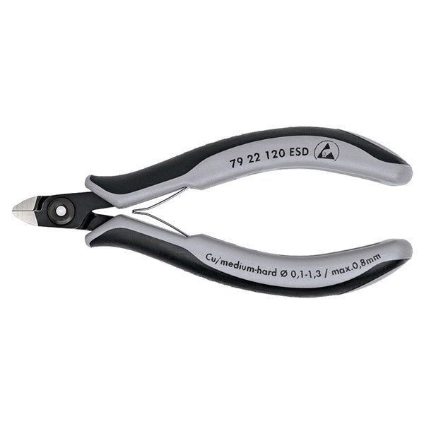 Knipex - Precision Electronic Cutter ESD 120mm (AF) | 7922120ESD