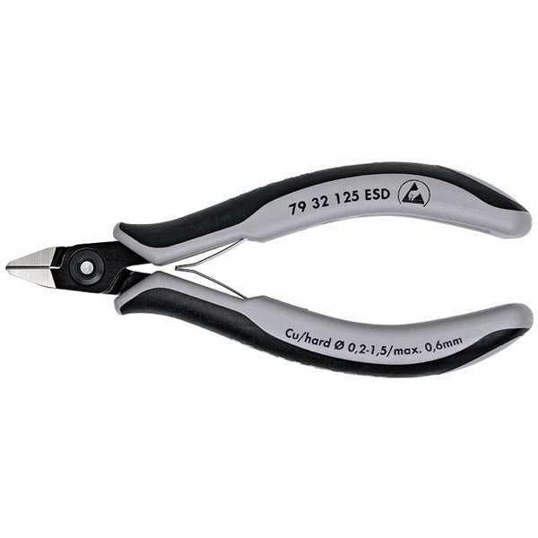 Knipex - Precision Electronic Cutter ESD 125mm (AF) | 7932125ESD