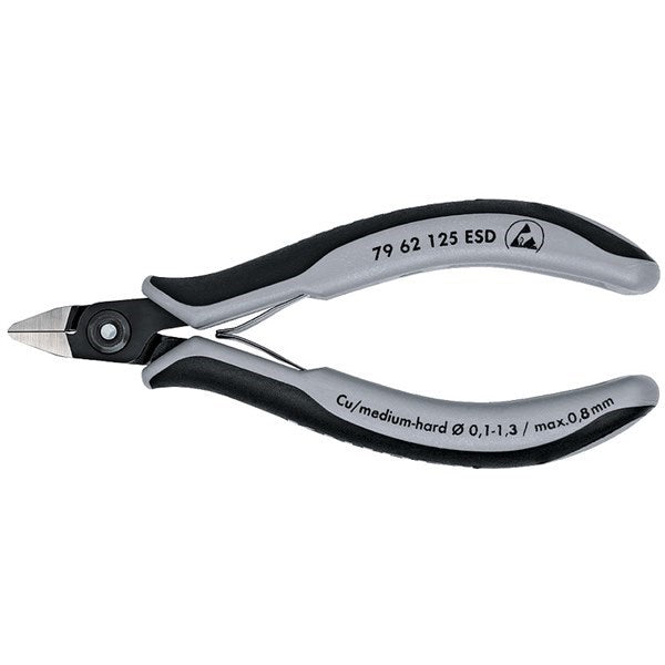 Knipex - Precision Electronic Cutter ESD 125mm (AF) | 7962125ESD