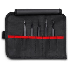 Knipex - Uni Tweezer Set ESD 5pc (AF) | 920001ESD