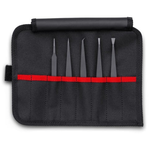 Knipex - Plastic Tweezer Set ESD 5pc (AF) | 920005ESD