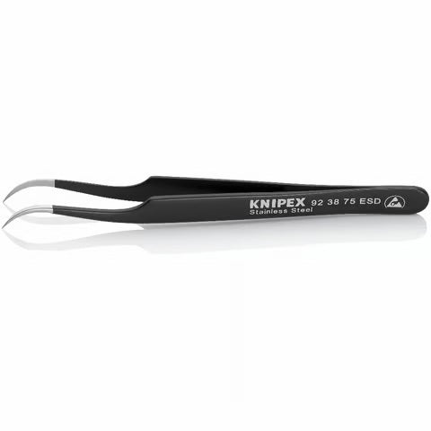 Knipex - Precision Tweezers ESD 120mm (AF) | 923875ESD