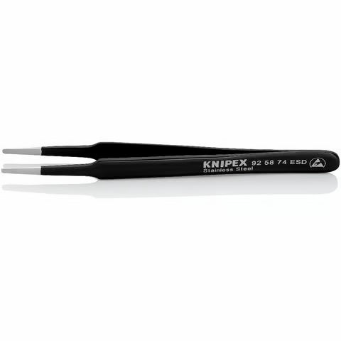 Knipex - Precision Tweezers ESD 120mm (AF) | 925874ESD
