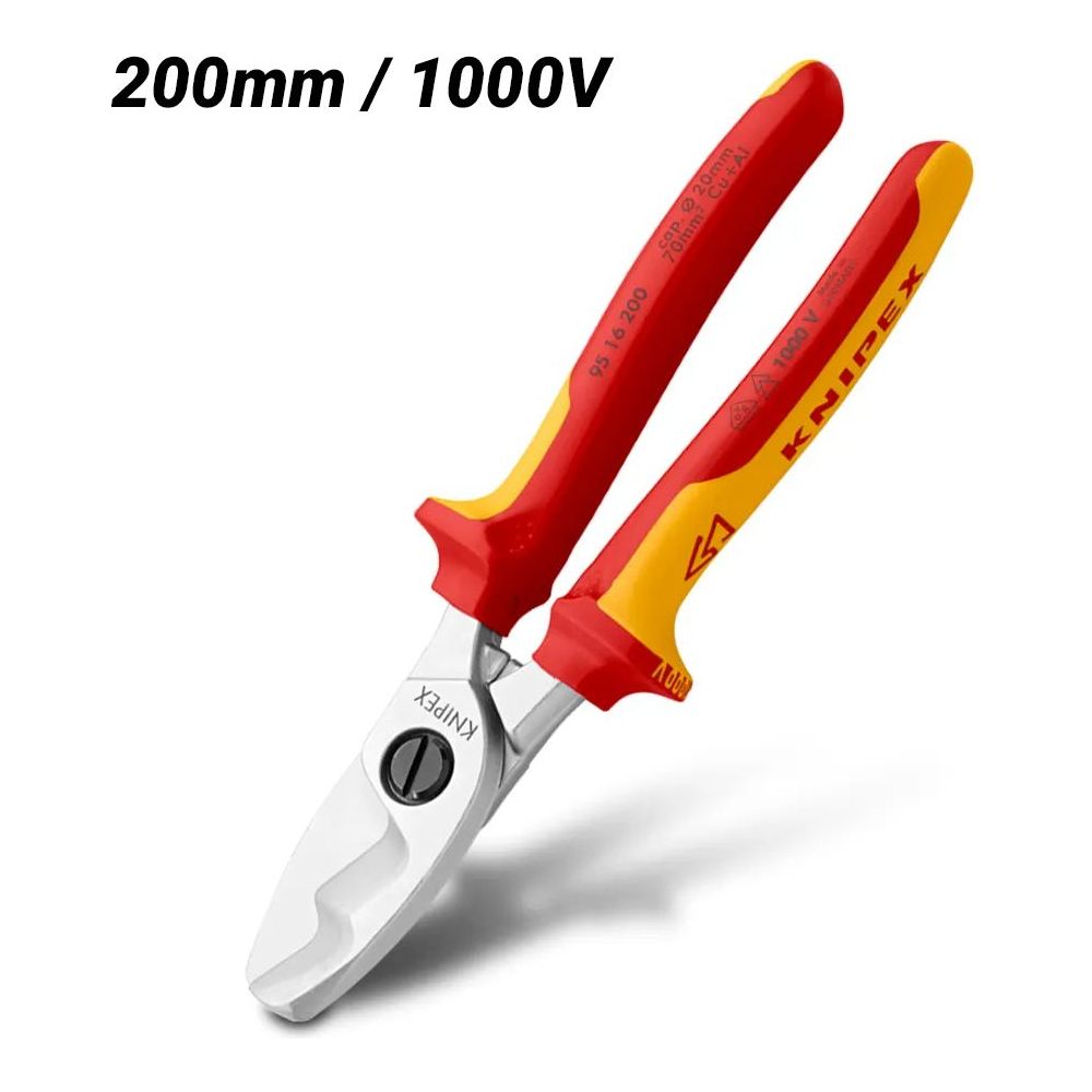 Knipex - 1000V Cable Shears 200mm | 9516200SB