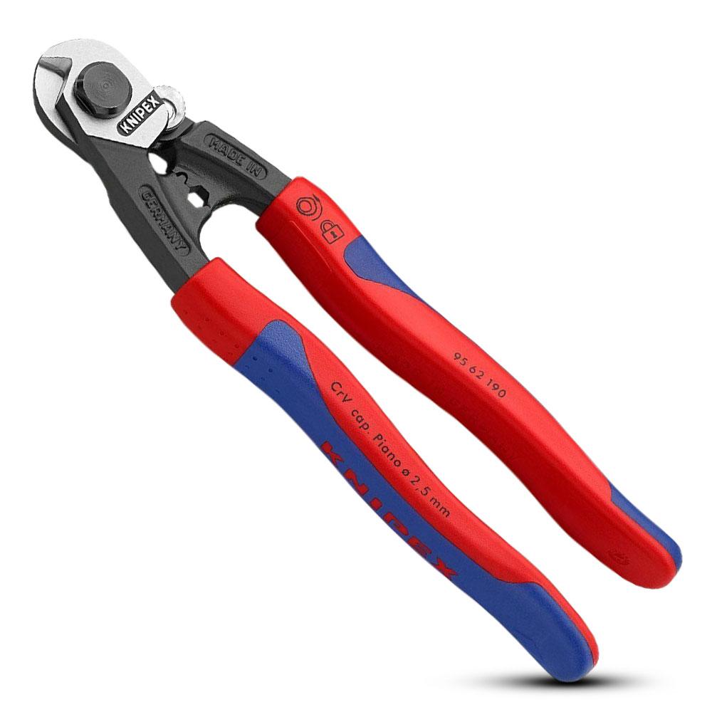 Knipex - Wire Rope Cutter 190mm | 9562190SB