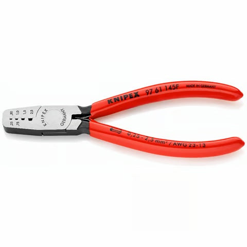 Knipex - Crimp Pl for End Sleeves 145mm-AF | 9761145F
