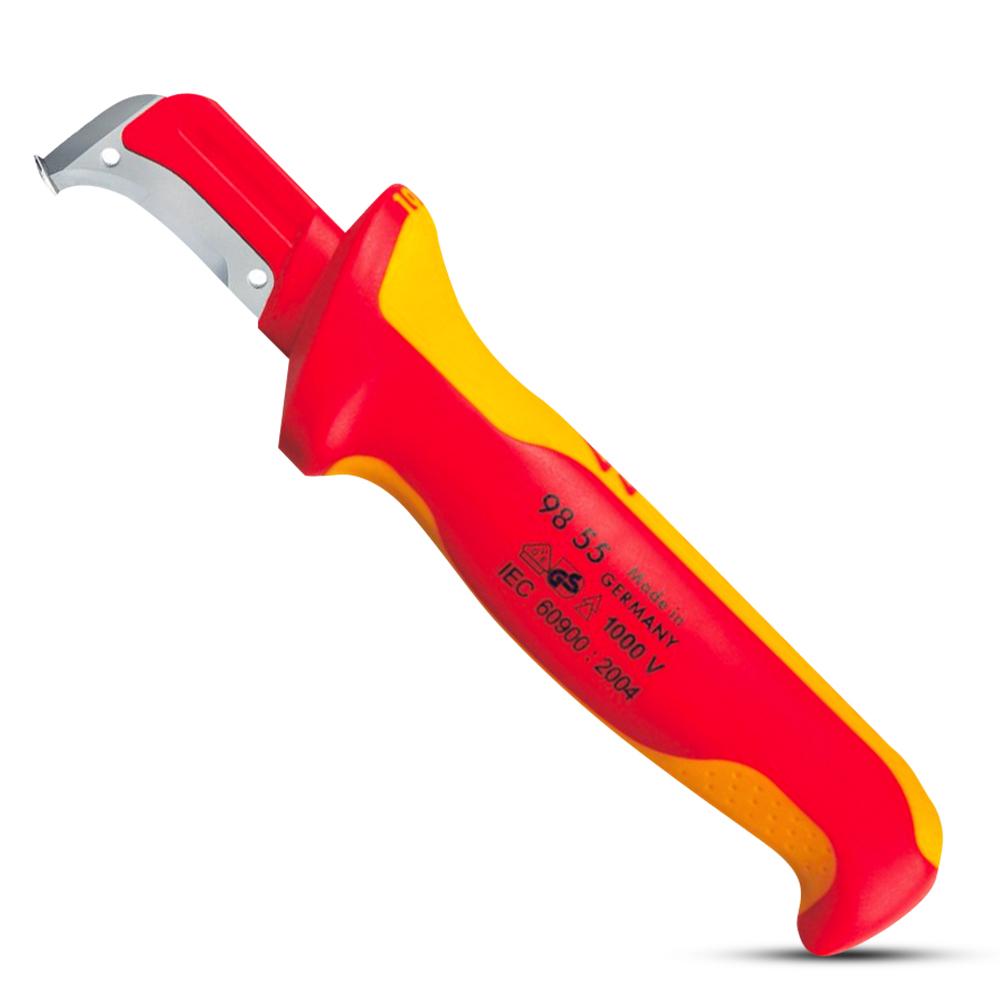 Knipex - 1000V Dismantling Knife 155mm | 9855SB