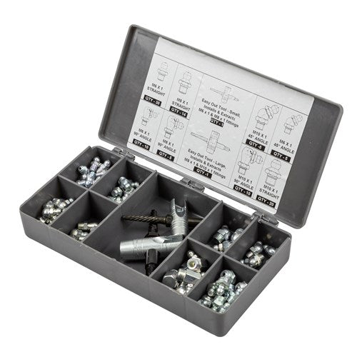 Macnaught - Grease Fittg.Kit-101Pcs | L-NP101M