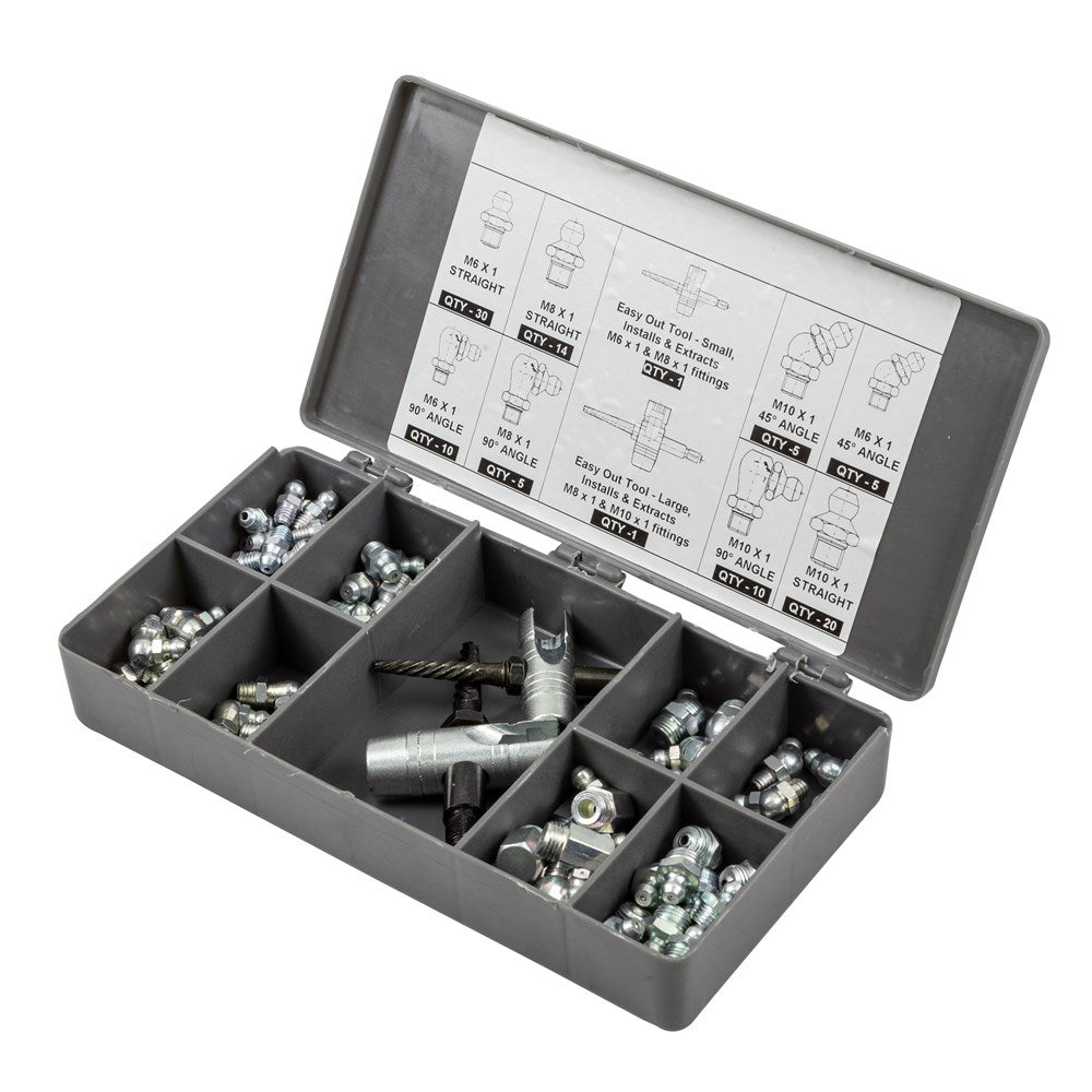 Lubemate - Grease Fittg.kit - 101pcs
