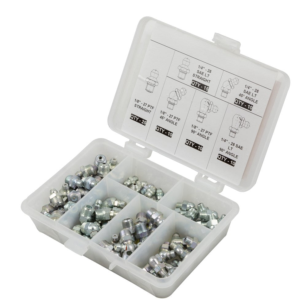 Lubemate - Grease Fittg.kit - 80pc
