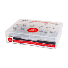 Alemlube - Agricultural 120 Piece Grease Nipple Assortment Kit | L4674