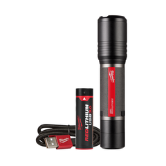 Milwaukee - REDLITHIUM™ USB Rechargeable Slide Focus Flashlight Kit | L4FL2000301