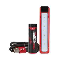 Milwaukee - REDLITHIUM™ USB Rechargeable Pocket Flood Light 3.0 Ah Kit | L4FL301