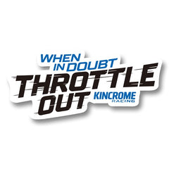 Kincrome - Throttle Out Sticker | LABDESIGN04