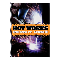 Uniform Safety Signs - Hot Works Permit Logbook - A4 Size | LB104