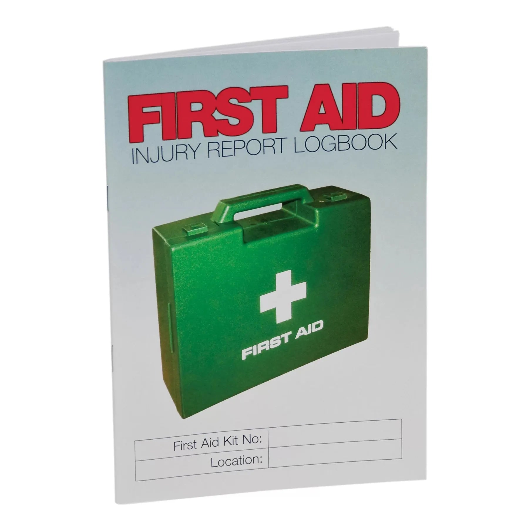 Uniform Safety Signs - First Aid Injury Report Logbook - A5 Size | LB107