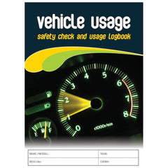 Uniform Safety Signs - Vehicle Usage Logbook - A5 Size | LB115