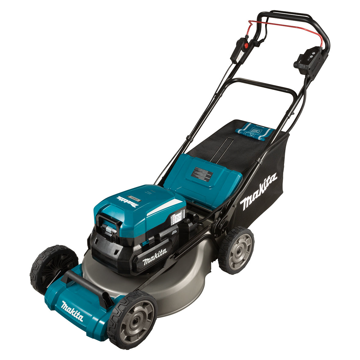 Makita Tools - Direct Connection Brushless Self-Propelled 534mm (21") Lawn Mower Kit Heavy Duty Steel Deck - Includes PDC1200A02 | LM001CX3