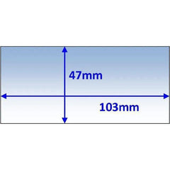 Weldtronic - Lens Inner 103x47 Pk.5 (UMIP) | CL10347-5
