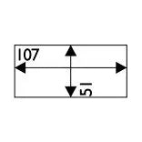 Weldtronic - Inner-Beta 90X 107x51 Pk.5 (9873251) | CL10751-5