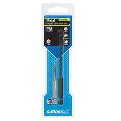Sutton Tools - 4.2mm Tap M105 IMPACT 1/4-Hex Inter Hangpack M5 x 0.8 & DRL | M1050500