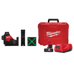Milwaukee - M12™ 3 Plane Laser Kit (1 x 4.0Ah, Case) | M123PLA401C
