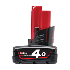 Milwaukee - M12™ REDLITHIUM™-ION 4.0Ah Battery Pack | M12B4