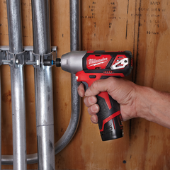 Milwaukee - M12 1/4" Hex Impact Driver (Tool Only) | M12BID-0