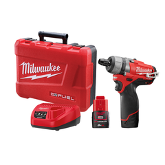 Milwaukee - M12 FUEL™ 1/4" Hex 2-Speed Screwdriver Kit (2 x 3.0Ah) | M12CD-302C