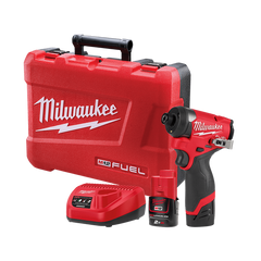 Milwaukee - M12 FUEL™ 1/4" Hex Impact Driver Kit | M12FID2202C