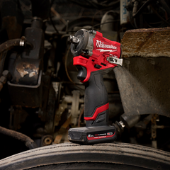 Milwaukee - M12 FUEL 3/8" Stubby Impact Wrench with Friction Ring (Tool Only) | M12FIW2F380