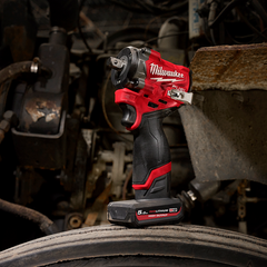 Milwaukee - M12 FUEL 1/2" Stubby Impact Wrench with Pin Detent (Tool Only) | M12FIW2P120