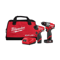 Milwaukee - M12 FUEL 2 PIECE POWER PACK 2A2 KIT | M12FPP2A2422B