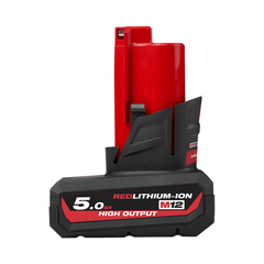 Milwaukee - M12™ REDLITHIUM™-ION HIGH OUTPUT™ 5.0Ah Battery | M12HB5