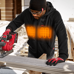 Milwaukee - M12 Heated Hoodie Black - XXL | M12HHBLACK40XXL
