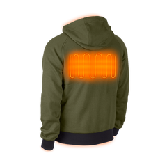 Milwaukee - M12 Heated Hoodie Green - XL | M12HHGREEN40XL