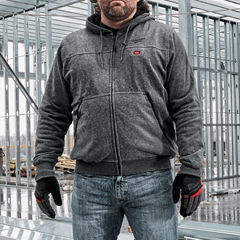 Milwaukee - M12 Heated Hoodie Grey - S | M12HHGREY9-0S