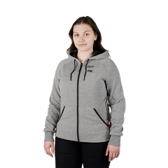 Milwaukee - M12 Women's Heated Hoodie Grey - XXL | M12HHWGREY10XXL