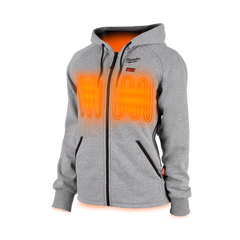 Milwaukee - M12 Women's Heated Hoodie Grey - XXL | M12HHWGREY10XXL