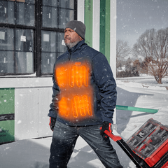 Milwaukee - M12 Heated TOUGHSHELL Jacket Blue - XL | M12HJBLUEX0XL