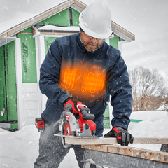 Milwaukee - M12 Heated TOUGHSHELL Jacket Blue - XL | M12HJBLUEX0XL