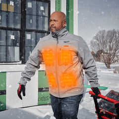 Milwaukee - M12 Heated TOUGHSHELL Jacket Grey - S | M12HJGREYXI0S