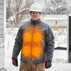 Milwaukee - M12 Heated Jacket Iron Grey X - S | M12HJIGREYX-0S