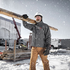 Milwaukee - M12 Heated Jacket Iron Grey X - S | M12HJIGREYX-0S