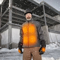 Milwaukee - M12 Heated Jacket Iron Grey X - S | M12HJIGREYX-0S